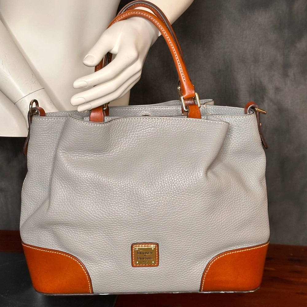 Dooney & Bourke Brenna leather satchel handbag